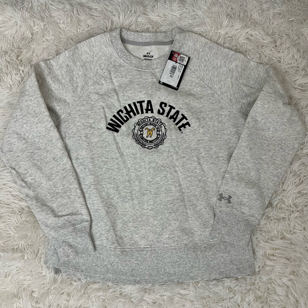 Under Armour Wichita State Gray Crewneck Sweatshirt